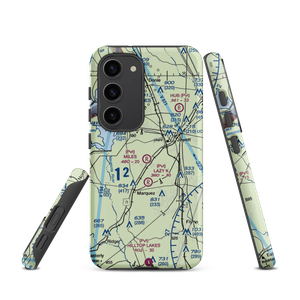 Miles Field (40TA) VFR Sectional Samsung Phone Case