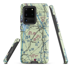 Miles Field (40TA) VFR Sectional Samsung Phone Case