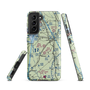 Miles Field (40TA) VFR Sectional Samsung Phone Case