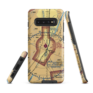 Milford Municipal-Ben and Judy Briscoe Field (MLF) VFR Sectional Samsung Phone Case