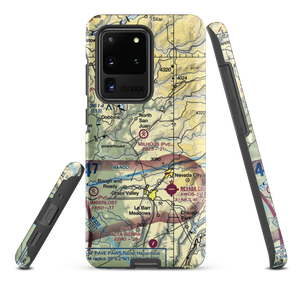 Milhous Ranch Airport (79CL) VFR Sectional Samsung Phone Case