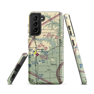 Mill Iron Ranch South Airport (36XS) VFR Sectional Samsung Phone Case