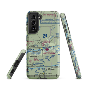 Miller Aeroplane Field (83KS) VFR Sectional Samsung Phone Case