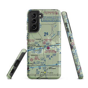Miller Aeroplane Field (83KS) VFR Sectional Samsung Phone Case