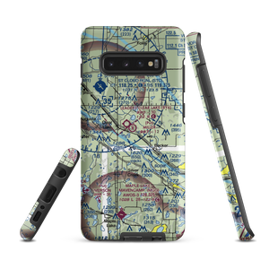 Miller Airport (2MY4) VFR Sectional Samsung Phone Case