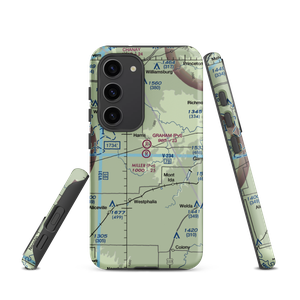 Miller Airport (9KS7) VFR Sectional Samsung Phone Case