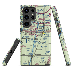 Miller Airport (C40) VFR Sectional Samsung Phone Case