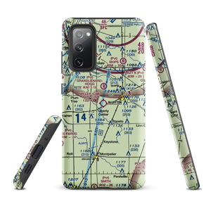 Miller Airport (C40) VFR Sectional Samsung Phone Case