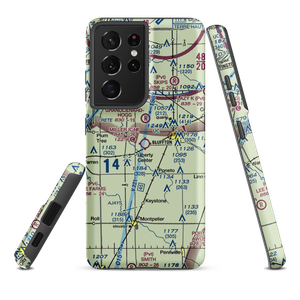 Miller Airport (C40) VFR Sectional Samsung Phone Case