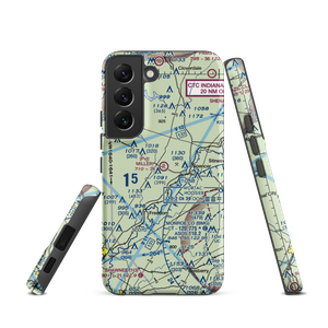 Miller Airport (IN53) VFR Sectional Samsung Phone Case