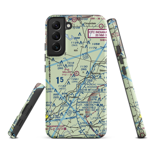 Miller Airport (IN53) VFR Sectional Samsung Phone Case