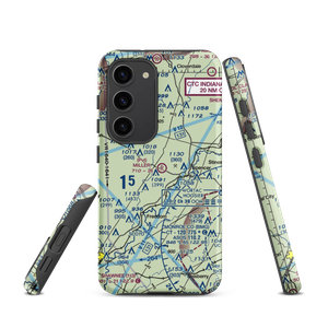 Miller Airport (IN53) VFR Sectional Samsung Phone Case