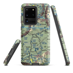 Miller Airport (PN56) VFR Sectional Samsung Phone Case