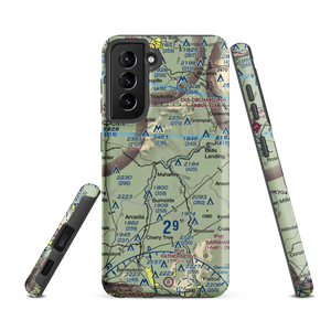 Miller Airport (PN56) VFR Sectional Samsung Phone Case