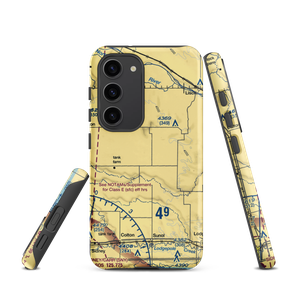 Miller Airstrip (1NE6) VFR Sectional Samsung Phone Case