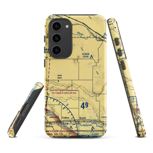 Miller Airstrip (1NE6) VFR Sectional Samsung Phone Case