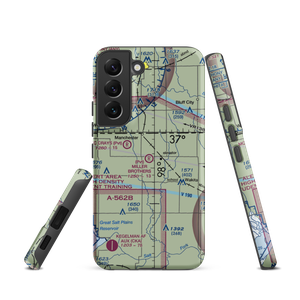 Miller Brothers Airport (OK47) VFR Sectional Samsung Phone Case