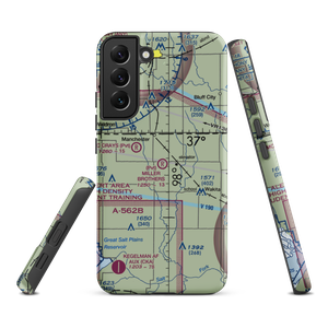 Miller Brothers Airport (OK47) VFR Sectional Samsung Phone Case