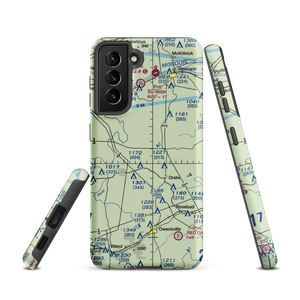 Miller Farm Airport (MU21) VFR Sectional Samsung Phone Case