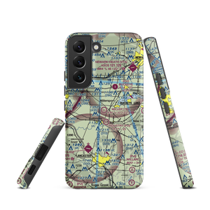 Miller Farm Landing Strip (7B4) VFR Sectional Samsung Phone Case