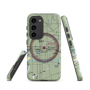 Miller Municipal Airport (MKA) VFR Sectional Samsung Phone Case