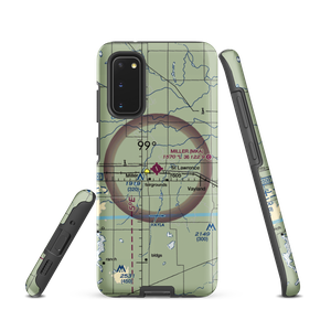 Miller Municipal Airport (MKA) VFR Sectional Samsung Phone Case