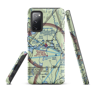 Millinocket Municipal Airport (MLT) VFR Sectional Samsung Phone Case