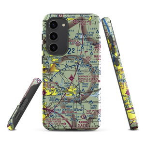 Mills Airport (7E3) VFR Sectional Samsung Phone Case