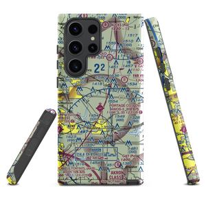 Mills Airport (7E3) VFR Sectional Samsung Phone Case