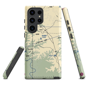 Mills Ranch Airport (3TE7) VFR Sectional Samsung Phone Case