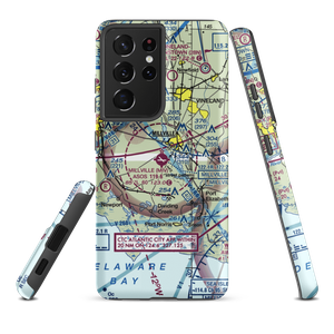 Millville Municipal Airport (MIV) VFR Sectional Samsung Phone Case