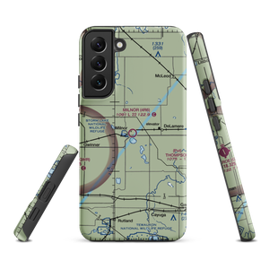 Milnor Municipal Airport (4R6) VFR Sectional Samsung Phone Case