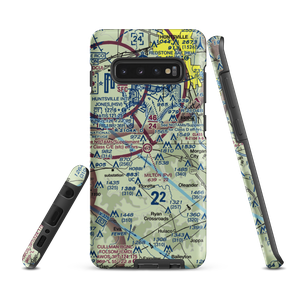 Milton Airport (4AL8) VFR Sectional Samsung Phone Case