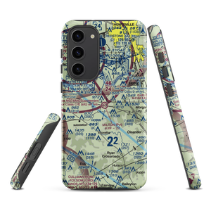 Milton Airport (4AL8) VFR Sectional Samsung Phone Case