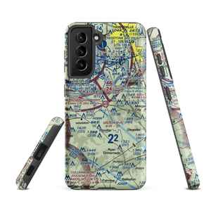 Milton Airport (4AL8) VFR Sectional Samsung Phone Case