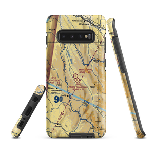 Minam Lodge Airport (7OR0) VFR Sectional Samsung Phone Case