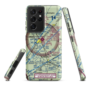 Minder Airport (37IL) VFR Sectional Samsung Phone Case