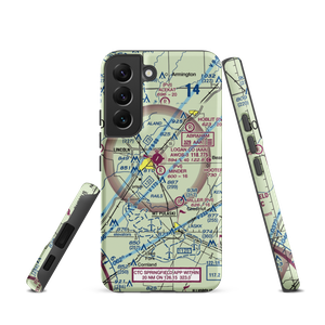 Minder Airport (37IL) VFR Sectional Samsung Phone Case