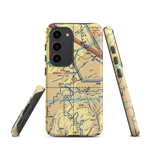 Mineral Canyon Strip (UT75) VFR Sectional Samsung Phone Case