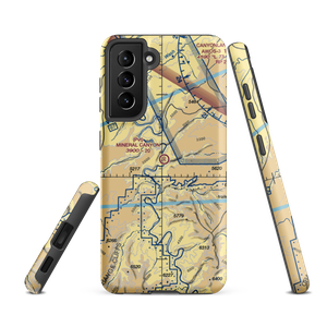 Mineral Canyon Strip (UT75) VFR Sectional Samsung Phone Case