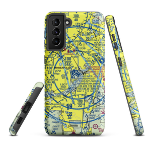 Minneapolis-St Paul International/Wold-Chamberlain Airport (MSP) VFR Sectional Samsung Phone Case