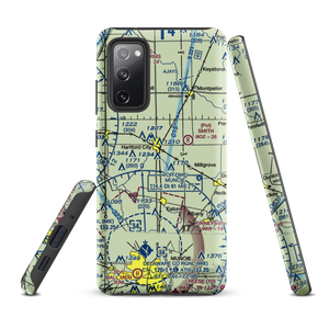 Minneman Airport (21IN) VFR Sectional Samsung Phone Case