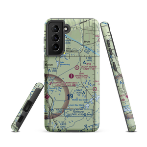 Minnesuing Airport (WI31) VFR Sectional Samsung Phone Case
