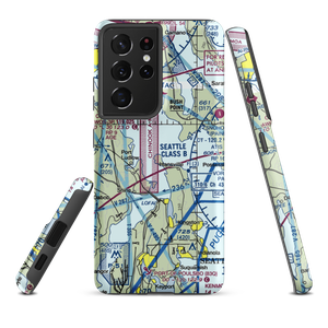 Mirth Airport (WA22) VFR Sectional Samsung Phone Case