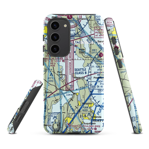 Mirth Airport (WA22) VFR Sectional Samsung Phone Case