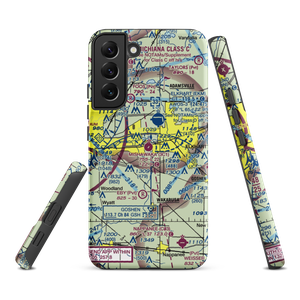 Mishawaka Pilots Club Airport (3C1) VFR Sectional Samsung Phone Case