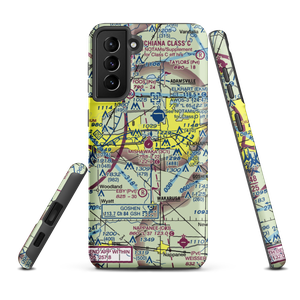 Mishawaka Pilots Club Airport (3C1) VFR Sectional Samsung Phone Case