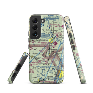 Miss Kittys Strip Airport (OG44) VFR Sectional Samsung Phone Case