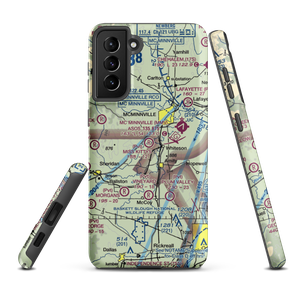 Miss Kittys Strip Airport (OG44) VFR Sectional Samsung Phone Case