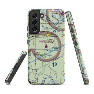 Mississippi County Airport (CHQ) VFR Sectional Samsung Phone Case